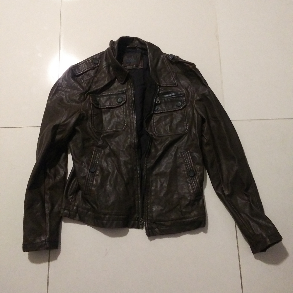 Guess Faux Leather Jacket.